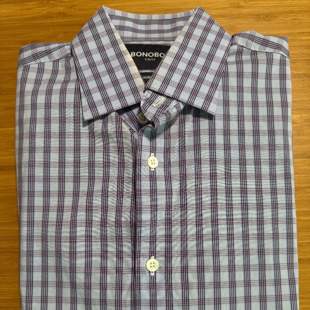 Bonobos Jetsetter Stretch Dress Shirt - Tailored Fit